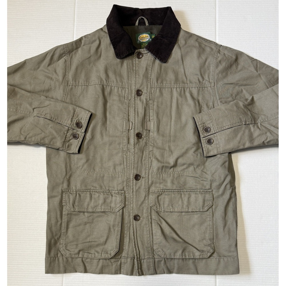 CABELAS - Men's Lined Duck Canvas Chore‎ Barn Jacket - Size Medium